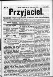 Przyjaciel : pismo dla ludu 1898 nr 75