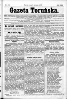 Gazeta Toruńska 1896, R. 30 nr 178