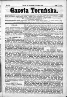 Gazeta Toruńska 1899, R. 33 nr 38