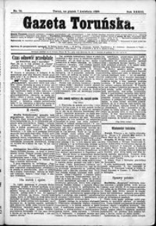 Gazeta Toruńska 1899, R. 33 nr 78