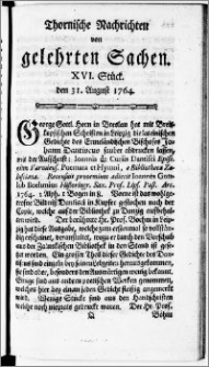 Thornische Nachrichten von Gelehrten Sachen, 1764.08.31 nr 16