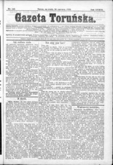 Gazeta Toruńska 1899, R. 33 nr 145