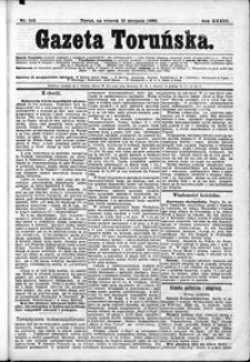 Gazeta Toruńska 1899, R. 33 nr 185