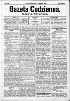 Gazeta Toruńska 1900, R. 34 nr 256