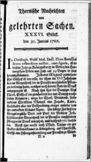 Thornische Nachrichten von Gelehrten Sachen, 1765.06.30 nr 36