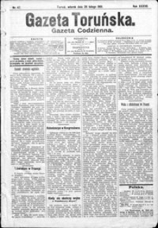 Gazeta Toruńska 1901, R. 35 nr 47