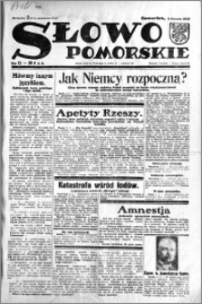 Słowo Pomorskie 1933.01.05 R.13 nr 4