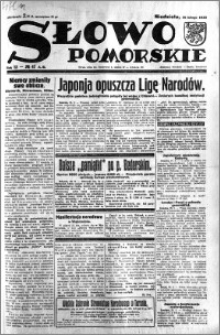 Słowo Pomorskie 1933.02.26 R.13 nr 47