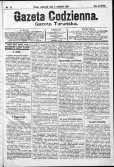 Gazeta Toruńska 1902, R. 38 nr 75