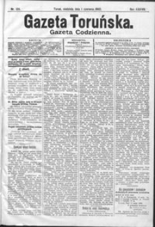 Gazeta Toruńska 1902, R. 38 nr 124