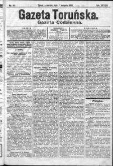 Gazeta Toruńska 1902, R. 38 nr 181