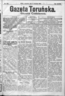 Gazeta Toruńska 1902, R. 38 nr 205