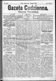 Gazeta Toruńska 1902, R. 38 nr 255