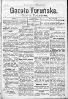 Gazeta Toruńska 1902, R. 38 nr 261 + dodatek