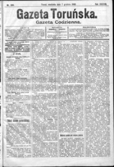 Gazeta Toruńska 1902, R. 38 nr 284 + dodatek