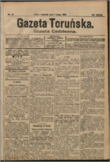 Gazeta Toruńska 1905, R. 41 nr 27