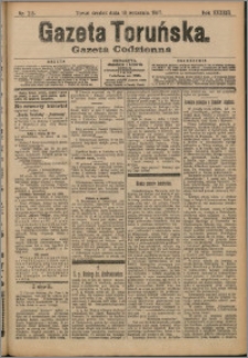 Gazeta Toruńska 1907, R. 43 nr 215