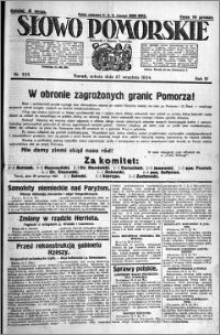 Słowo Pomorskie 1924.09.27 R.4 nr 225