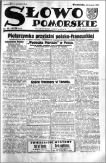 Słowo Pomorskie 1933.08.20 R.13 nr 190