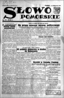 Słowo Pomorskie 1933.10.13 R.13 nr 236