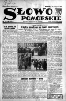 Słowo Pomorskie 1933.10.21 R.13 nr 243