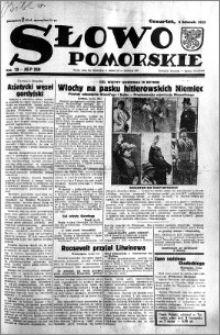 Słowo Pomorskie 1933.11.09 R.13 nr 258