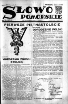 Słowo Pomorskie 1933.11.12 R.13 nr 261