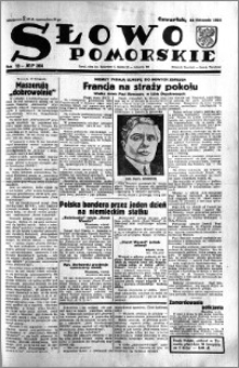 Słowo Pomorskie 1933.11.16 R.13 nr 264