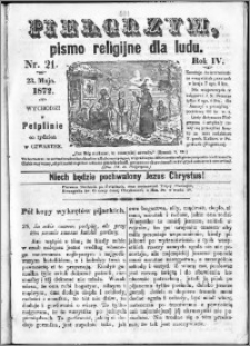 Pielgrzym, pismo religijne dla ludu 1872 nr 21