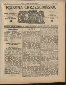 Rodzina Chrześciańska 1908 nr 6