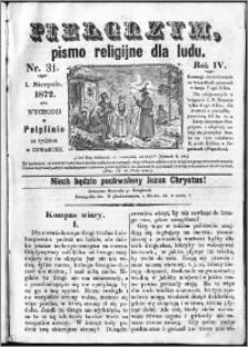 Pielgrzym, pismo religijne dla ludu 1872 nr 31