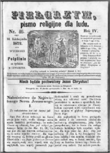 Pielgrzym, pismo religijne dla ludu 1872 nr 46