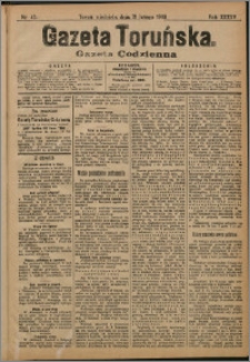 Gazeta Toruńska 1909, R. 45 nr 42