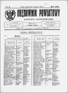 Orędownik Powiatowy powiatu Szubińskiego 1932.01.09 R.13 nr 3
