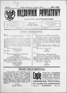 Orędownik Powiatowy powiatu Szubińskiego 1932.01.13 R.13 nr 4