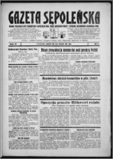 Gazeta Sępoleńska 1933, R. 7, nr 129