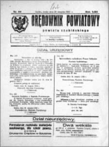Orędownik Powiatowy powiatu Szubińskiego 1932.08.24 R.13 nr 68