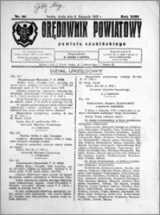 Orędownik Powiatowy powiatu Szubińskiego 1932.11.02 R.13 nr 88