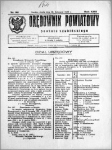 Orędownik Powiatowy powiatu Szubińskiego 1932.11.30 R.13 nr 96