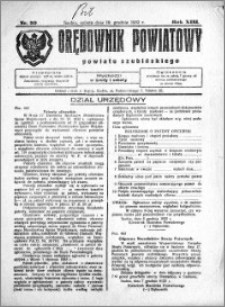 Orędownik Powiatowy powiatu Szubińskiego 1932.12.10 R.13 nr 99