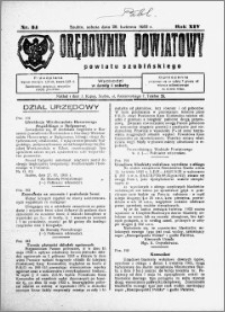 Orędownik Powiatowy powiatu Szubińskiego 1933.04.29 R.14 nr 34