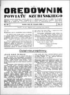 Orędownik powiatu Szubińskiego 1933.08.16 R.14 nr 65