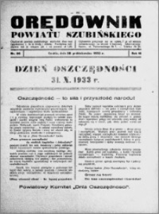 Orędownik powiatu Szubińskiego 1933.10.28 R.14 nr 86