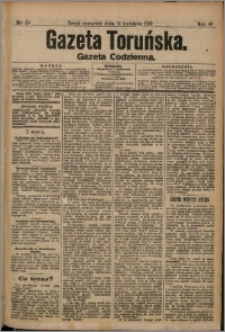 Gazeta Toruńska 1910, R. 46 nr 84