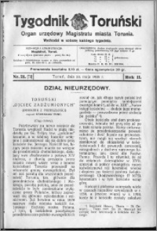 Tygodnik Toruński 1925, R. 2, nr 21