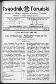 Tygodnik Toruński 1925, R. 2, nr 41