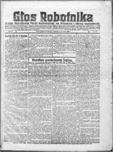 Głos Robotnika 1922, R. 3 nr 80