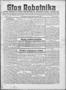 Głos Robotnika 1922, R. 3 nr 197