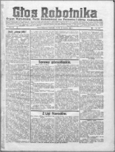 Głos Robotnika 1922, R. 3 nr 209