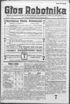 Głos Robotnika 1922, R. 3 nr 260